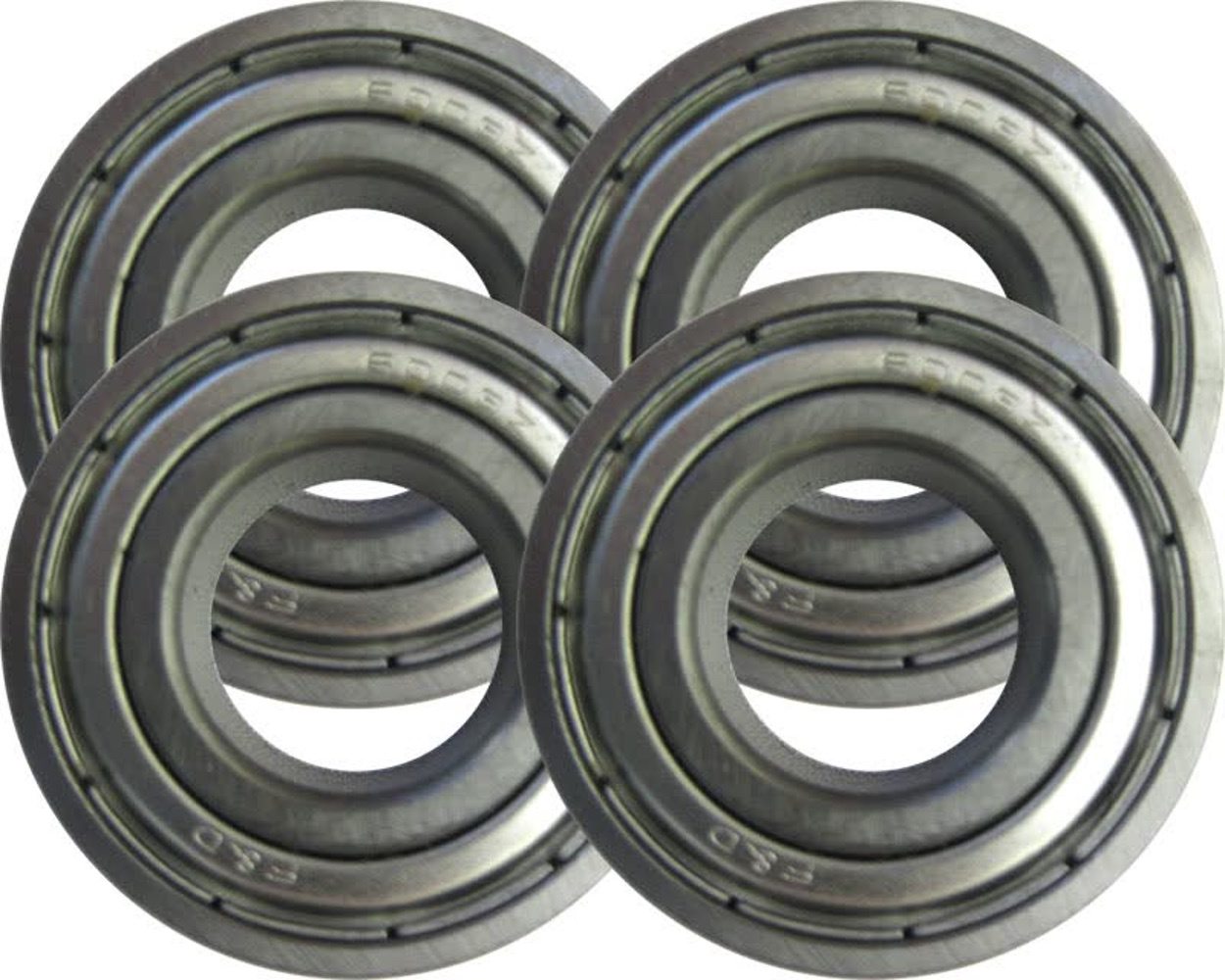 17mm Wheel Bearing Steel/Rubber Shield 6003 (x4) (35mmx10mm)